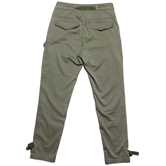 G-Star Raw Wm’s Blossite High Straight Cargo Ankle Pants In Sage Sz W29 L32 - Picture 2 of 16